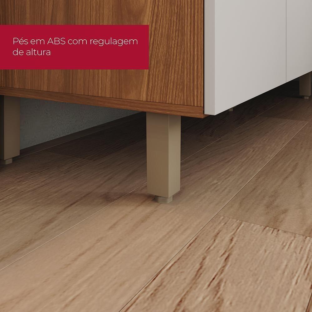 Balcão De Cozinha Requinte 40cm 1 Porta Nature-areia Sem Tampo - Móveis Henn Nature-areia - 4