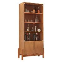 Sala De Jantar Lizz Com Cristaleira E Buffet Aparador 4 Portas Cedro - Casa D Cedro - 5