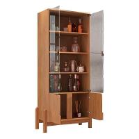 Sala De Jantar Lizz Com Cristaleira E Buffet Aparador 4 Portas Cedro - Casa D Cedro - 6