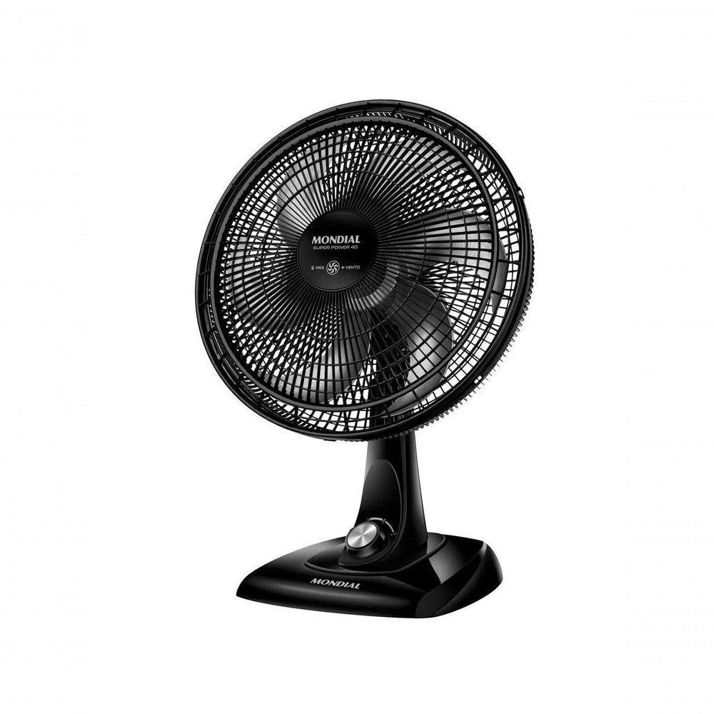 Ventilador Mondial 40cm 6 Pas Vsp40 Preto 110V - 1
