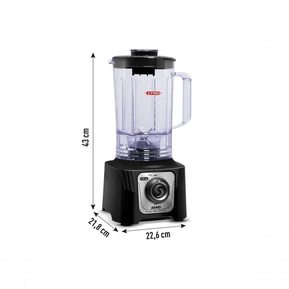 Liquidificador Power M.1400w Ln65 P 220V - 4