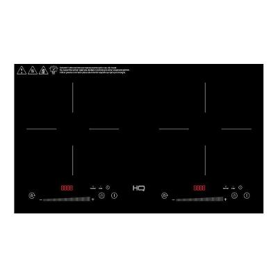 Cooktop de Indução Hq-Ide3502s 2 Bocas Vidro Temperado com Painel Digital Touch Preto 220V