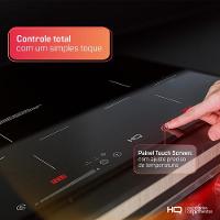 Cooktop De Indução HQ 2 Bocas Portátil 3500W Preto HQ-IDE3502S 220V - 9