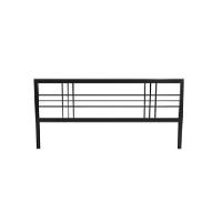 Cabeceira De Cama Aço Ferro Metal Robusto Cor Preto Largura 140cm Estilo Industrial Cb-01 - 1