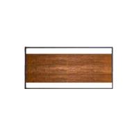 Cabeceira Cama Aço Ferro Metal Robusto Cor Preto Mdf Escuro Largura 140cm Estilo Industrial Cb-04 - 1