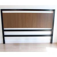 Cabeceira Cama Aço Ferro Metal Robusto Cor Preto Mdf Escuro Largura 140cm Estilo Industrial Cb-04 - 2