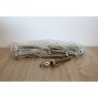 Cabeceira Cama Aço Ferro Metal Robusto Cor Preto Mdf Escuro Largura 140cm Estilo Industrial Cb-04