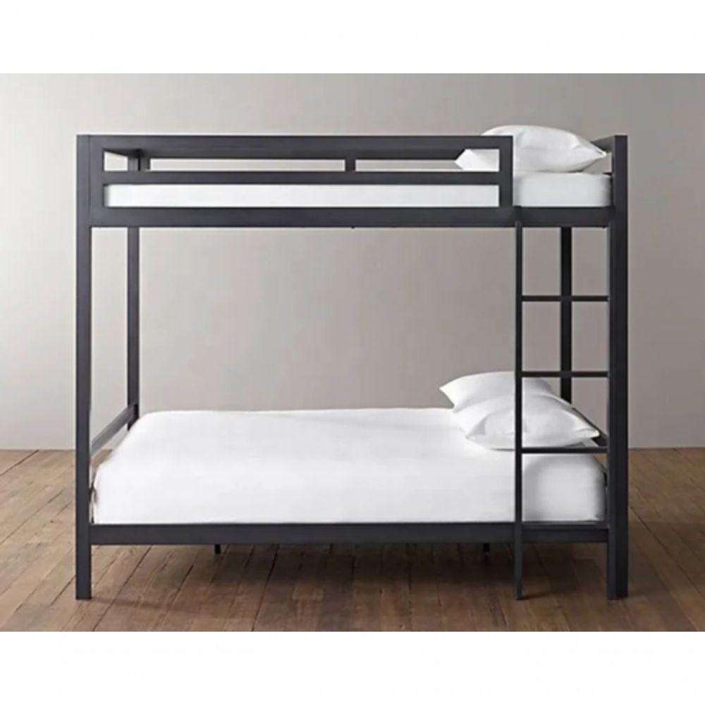 Beliche Solteiro Aço Ferro Metal Robusto Tamanho 88x188 Cor Preto Estilo Industrial Be-02 - 3