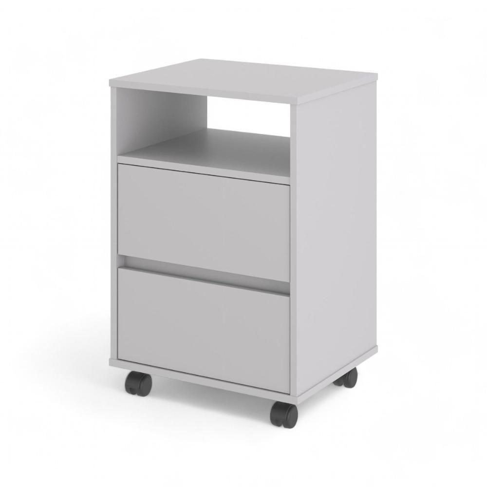 Gaveteiro Renard Com Rodízios Cinza - 2