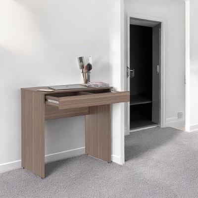 Mesa Escrivaninha Retangular Home Office Affara 1 Gaveta Madeira 90 cm para Trabalho