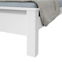 Cama Solteiro Athenas - Lopas Branco - 6