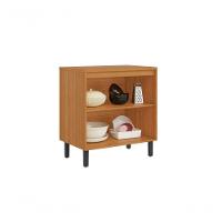 Balcão De Cozinha Para Forno Ou Micro-ondas 2 Portas Nápoles - Itatiaia Cinamomo-grafite - 3