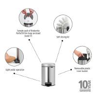 Lixeira New Icon Em Aço Inox 3 Litros Brabantia - 4