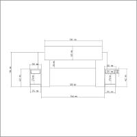 Cabeceira Com 2 Mesas De Apoio Garnet Decibal Branco - 5