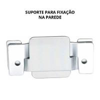 Cabeceira Casal Reta Luxo 140x60 Veludo Rosê - Tachas Fumê - 7