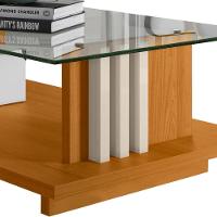 Mesa De Centro Com Detalhe Ripado Fire Z10 Off-cinamomo - Mpozenato - 6