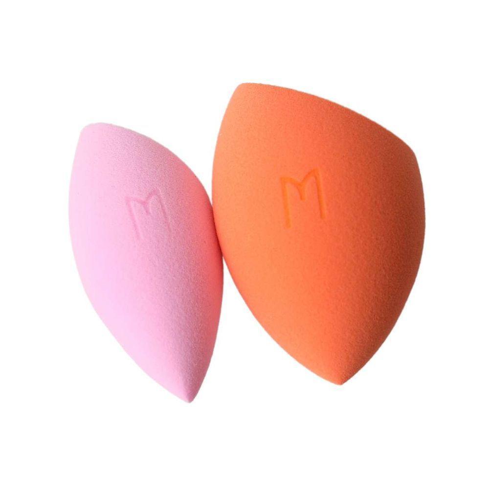 Kit Com 2 Esponjas De Maquiagem - Miss Frandy E23-1294 Versáteis E Funcionais - 2