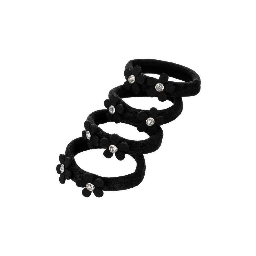 Elástico De Cabelo Pérola 4 Unidades Proart Prende Com Firmeza E Não Quebra Os Fios - 1