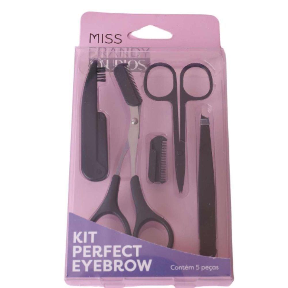 Kit 5 Peças Para Sobrancelhas Linha Studios - Miss Frandy Cu23-0452 Completo E Prático - 1