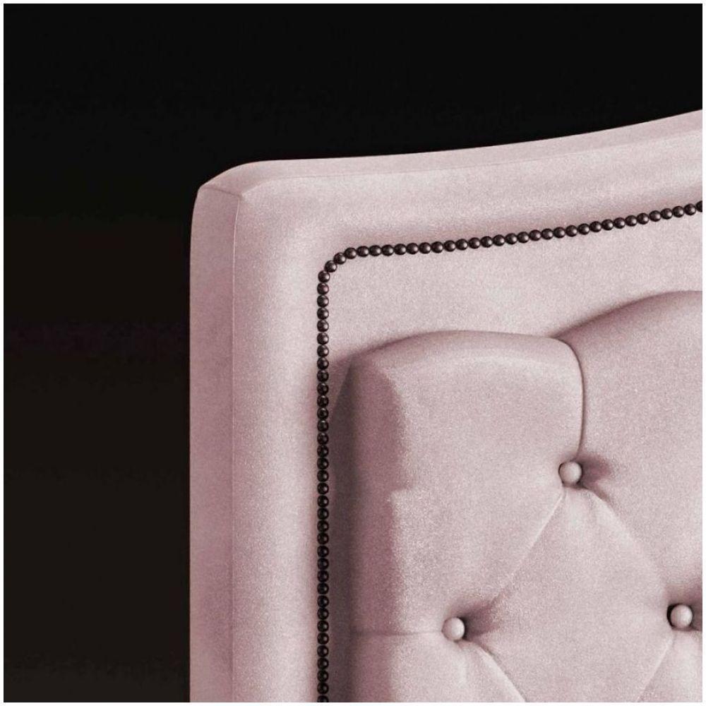 Cabeceira Holanda 1,95 Para Cama Box King Size Rose Luxor - 6