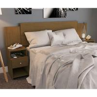 Cabeceira Extensível Cama Solteiro, Casal E Queen Com Mesa De Cabeceira Maceió Carvalho - 6