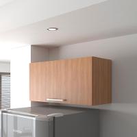 Armario Aereo 1 Porta Basc 80 Cm Mdp Cz3119 Freijo Tecno Mobili Freijo - 7