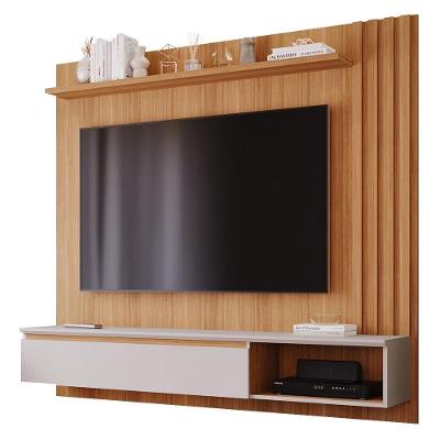 Painel Suspenso Panamá Plus Nature-off White Para Tv Até 55? - Permóbili Nature-off White