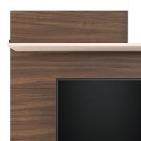 Painel Suspenso Maia Nogueira Real-off White Para Tv Até 55? - Colibri Nogueira Real-off White - 3