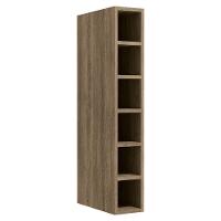 Armario Aereo Adega 6 Nichos 15 Cm Mdp Maxxi G760 Nogal Kappesberg Nogal - 1