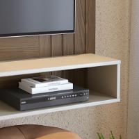 Home Suspenso Jurerê 1.6 Amêndoa-off White Matte Para Tv Até 60? - Colibri Amêndoa-off White Matte