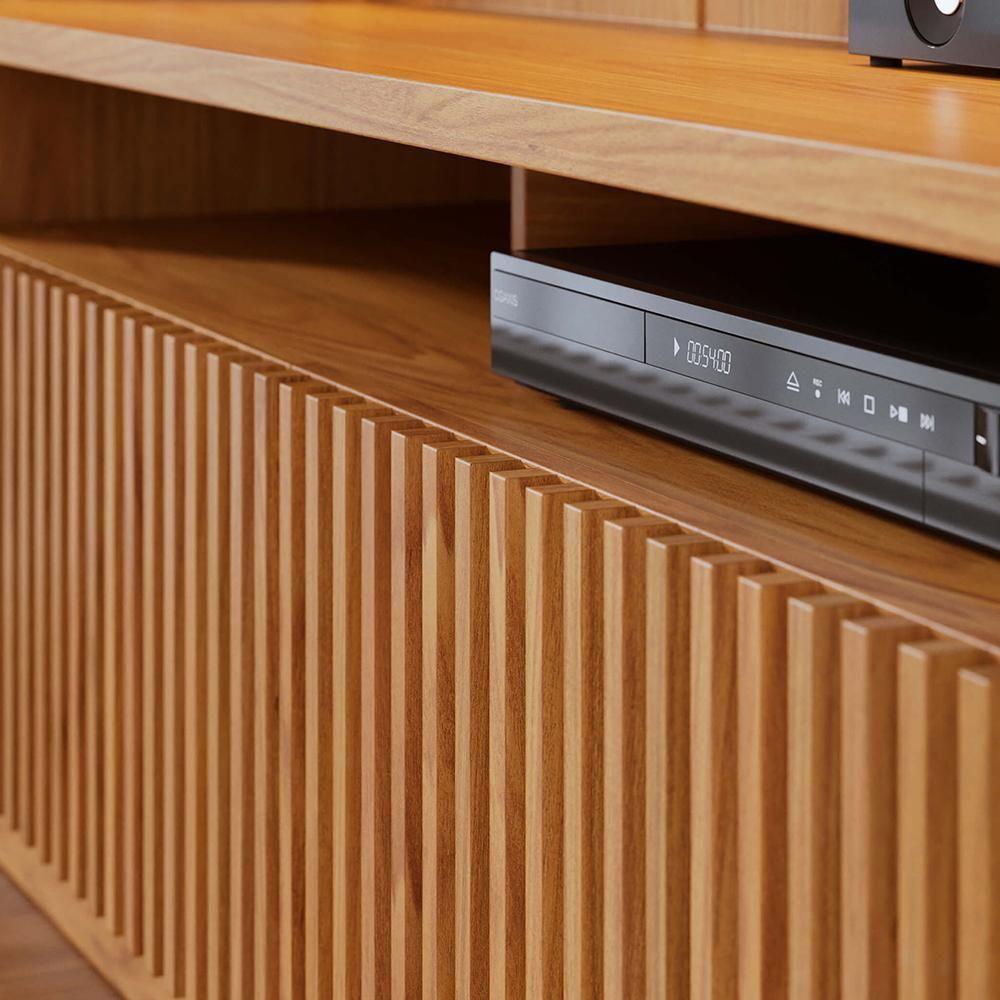 Estante Home Theater Jordão Freijó Para Tv Até 75? - Colibri Freijó - 4