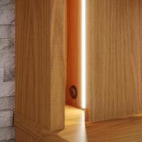 Estante Home Theater Jordão Freijó Para Tv Até 75? - Colibri Freijó - 3