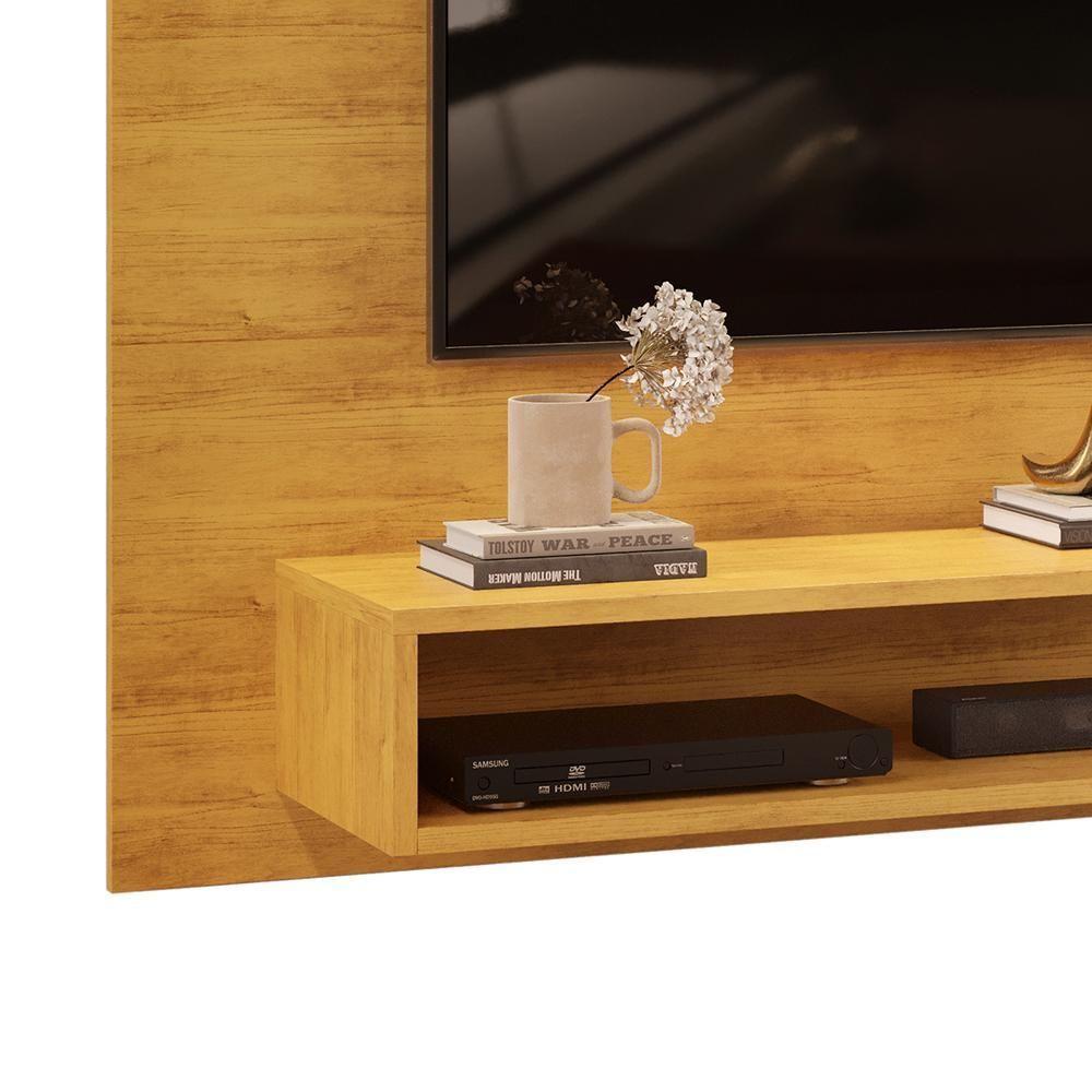 Painel Para Tv 50 Pol 136 Cm Nando Cedro Cedro Dj Moveis Cedro Cedro - 6