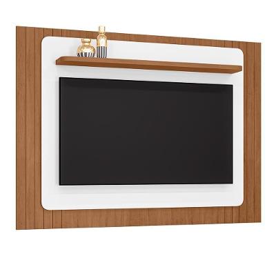 Painel Suspenso Mônaco 180cm Cedro-branco Para Tv Até 60? - Casa D Cedro-branco