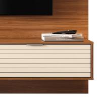 Home Suspenso Trenton 183cm Cinamomo Mel-pérola Metalizado Para Tv Até 70? - Mobler Cinamomo Mel-pérola Metalizado - 2