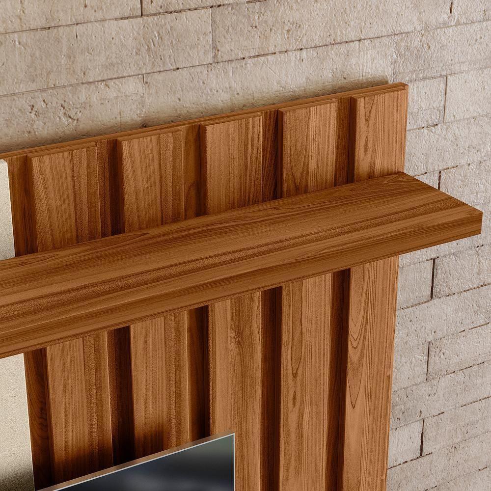 Home Suspenso Vegas 160cm Pérola Metalizado-cinamomo Mel Para Tv Até 65? - Mobler Pérola Metalizado-cinamomo Mel - 3