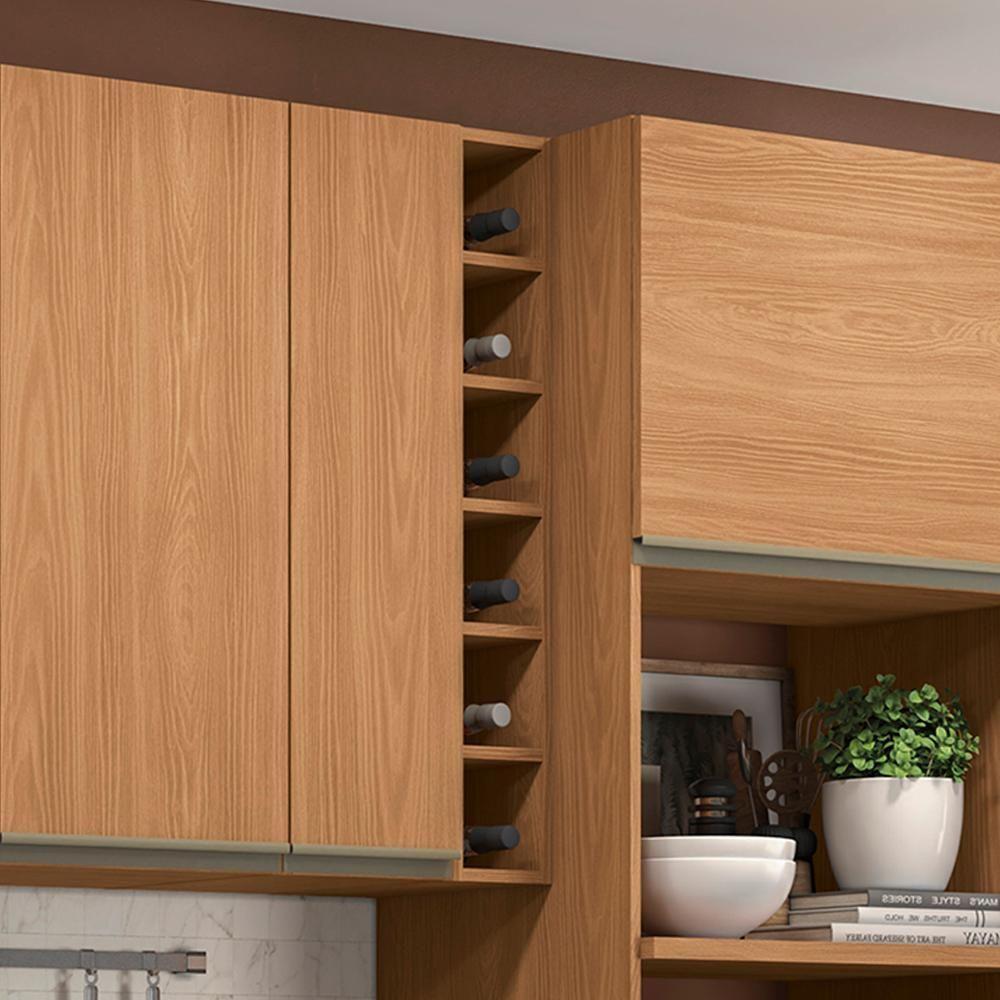 Armario Aereo 1 Porta 25 Cm Mdp Maxxi G759 Canela Kappesberg Canela - 5