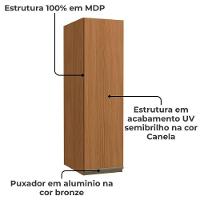 Armario Aereo 1 Porta 25 Cm Mdp Maxxi G759 Canela Kappesberg Canela - 3