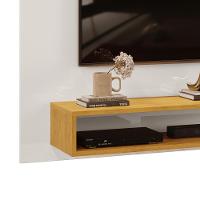 Painel Para Tv 50 Pol 136 Cm Nando Cedro Bali Dj Moveis Cedro Bali - 6