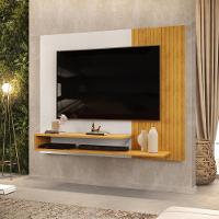 Painel Para Tv 50 Pol 136 Cm Nando Cedro Bali Dj Moveis Cedro Bali - 7