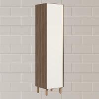Paneleiro 1 Porta 221x50cm Mdf Kali 12229 Carvalho Toq Off White Cetim Nicioli Carvalho Toq Off White Cetim - 2