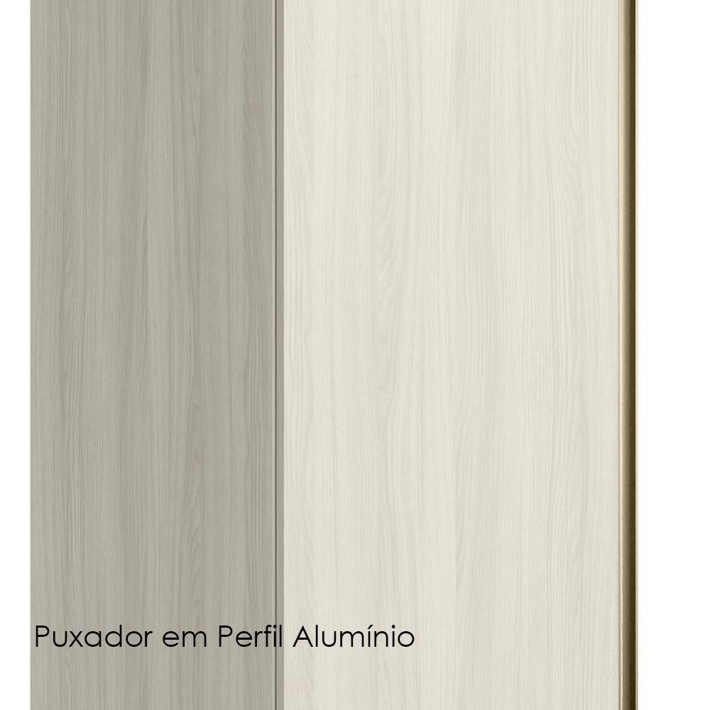 Paneleiro 1 Porta 221x50cm Mdf Kali 12229 Bianco Toq Bianco Toq Nicioli Bianco Toq Bianco Toq - 5