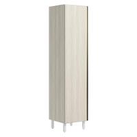 Paneleiro 1 Porta 221x50cm Mdf Kali 12229 Bianco Toq Bianco Toq Nicioli Bianco Toq Bianco Toq - 1