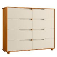 Cômoda Doble 8 Gavetas Off White-cinamomo - Móveis Albatroz Off White-cinamomo - 1