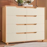 Cômoda Doble 8 Gavetas Freijó-off White - Móveis Albatroz Freijó-off White - 2