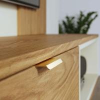 Home Suspenso Tocantins 1.8 Off White-freijó Para Tv Até 65? - Colibri Off White-freijó - 3