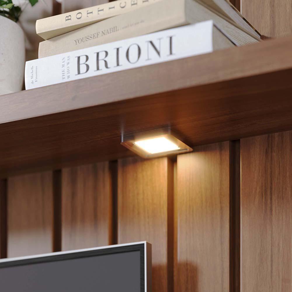 Home Suspenso Tocantins 1.8 Off White-nogueira Real Para Tv Até 65? - Colibri Off White-nogueira Real - 3