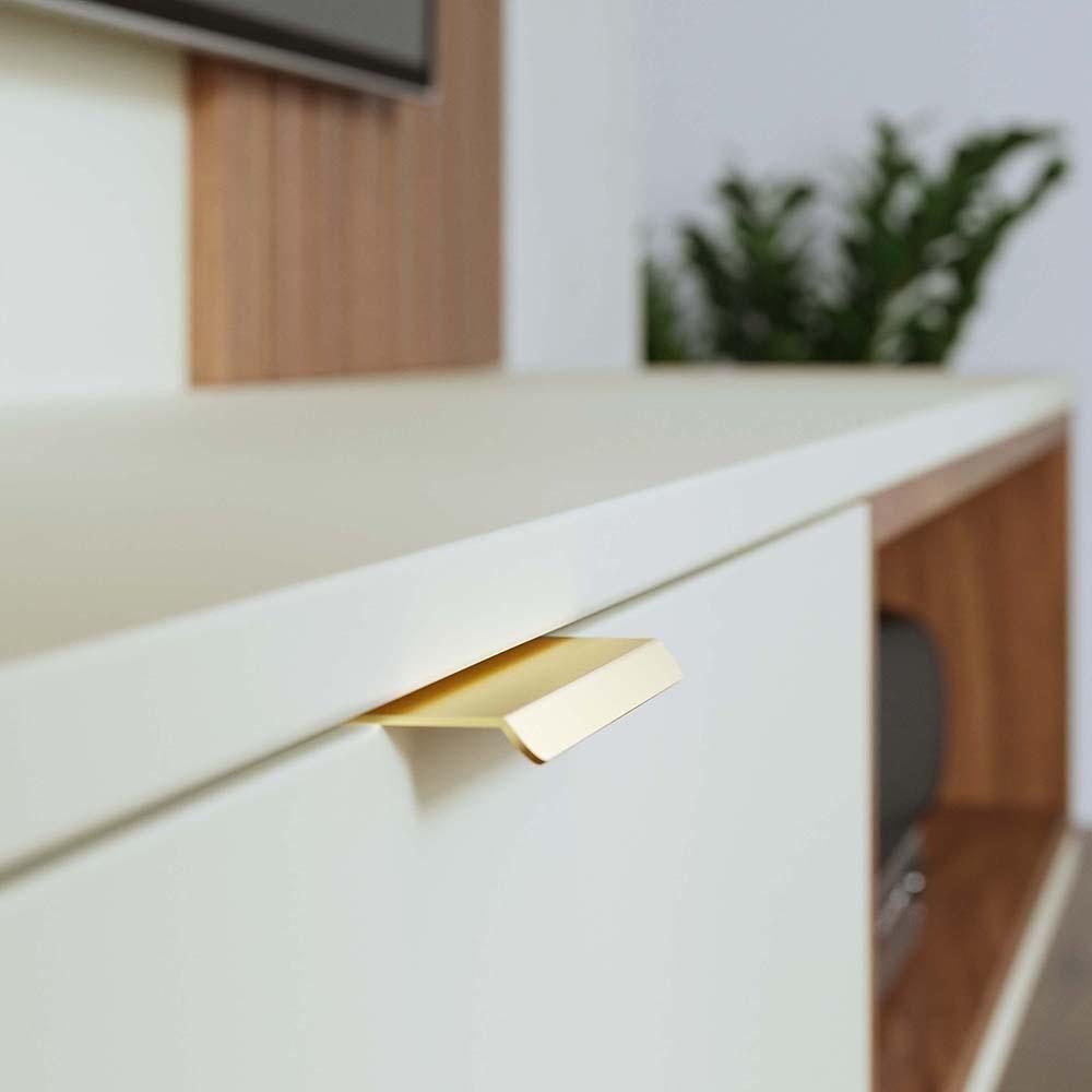 Home Suspenso Tocantins 1.8 Off White-nogueira Real Para Tv Até 65? - Colibri Off White-nogueira Real - 5