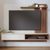 Home Suspenso Tocantins 1.8 Off White-nogueira Real Para Tv Até 65? - Colibri Off White-nogueira Real - 2