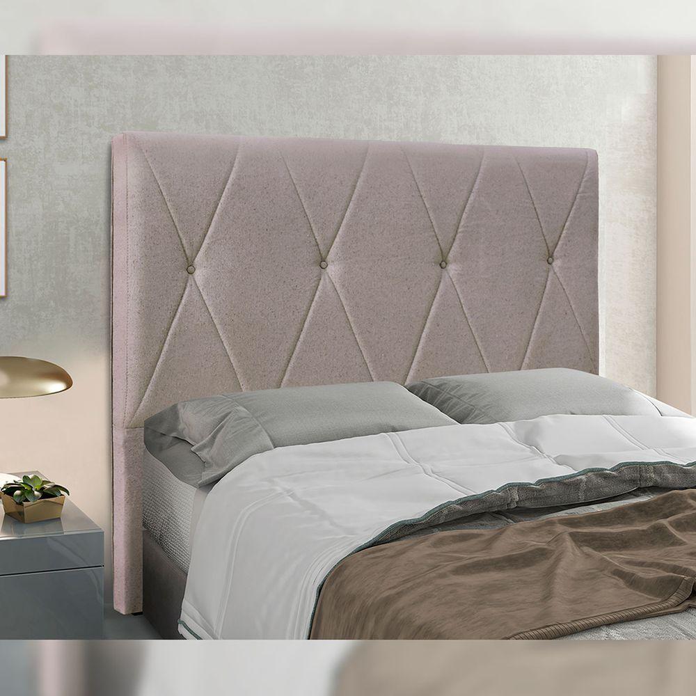 Cabeceira King Size 1,95m Yves Linho Areia - Gran Belo - 2